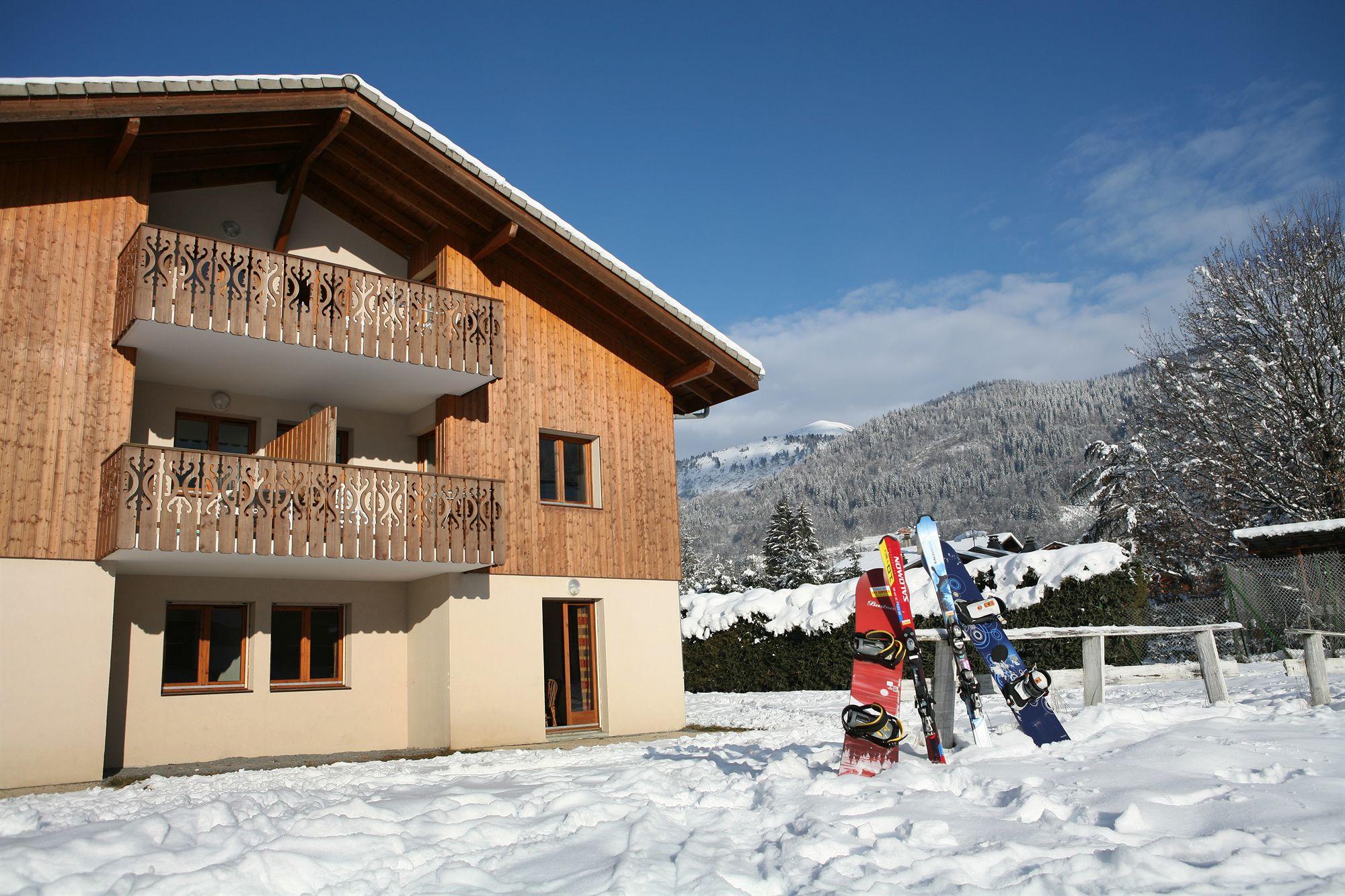 Residence Nemea Le Grand Tetras Samoëns Buitenkant foto